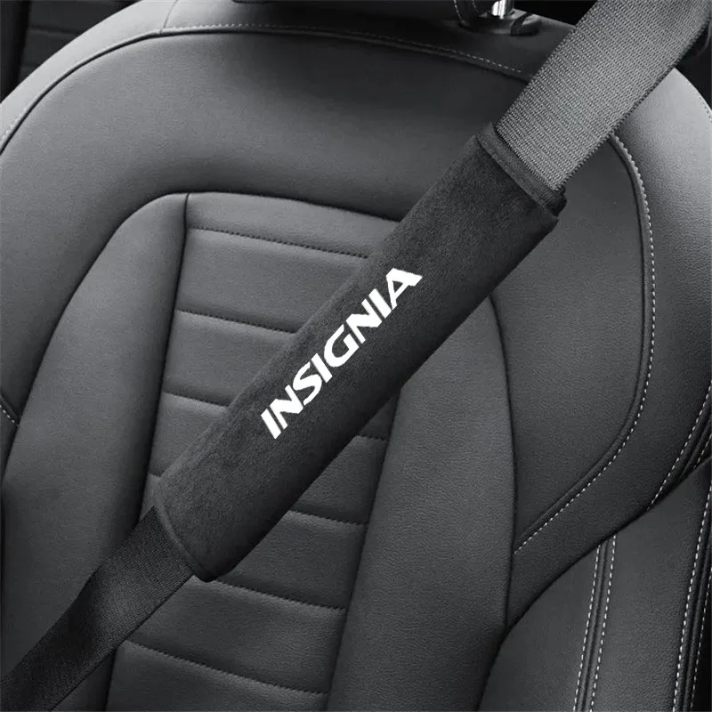 2Pcs Car Seat Belt Covers Safety Belt Shoulder Protection Auto Soft Seat Belt Covers for OPEL INSIGNIA Car Interior Accessories