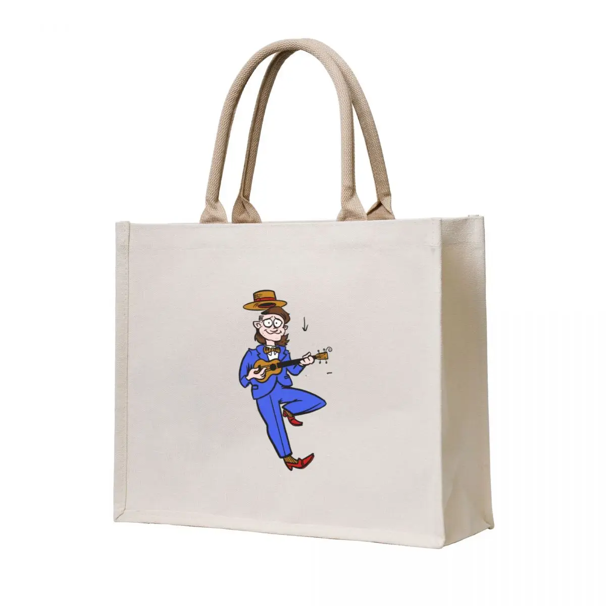 

Cartoon Physics Character Tote Bag Woman shopper bag shopping bag logo woman shopping sac pour femme