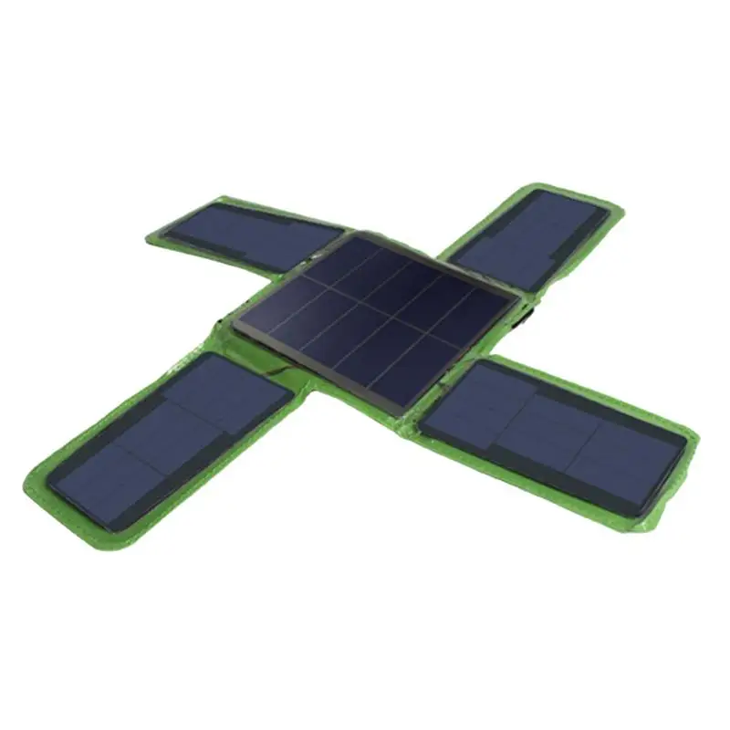 

Solar Panel Portable Charger 9W Folding Solar Charger Solar Panel Power Backup For Outdoor Camping Travel Portable Power Bank