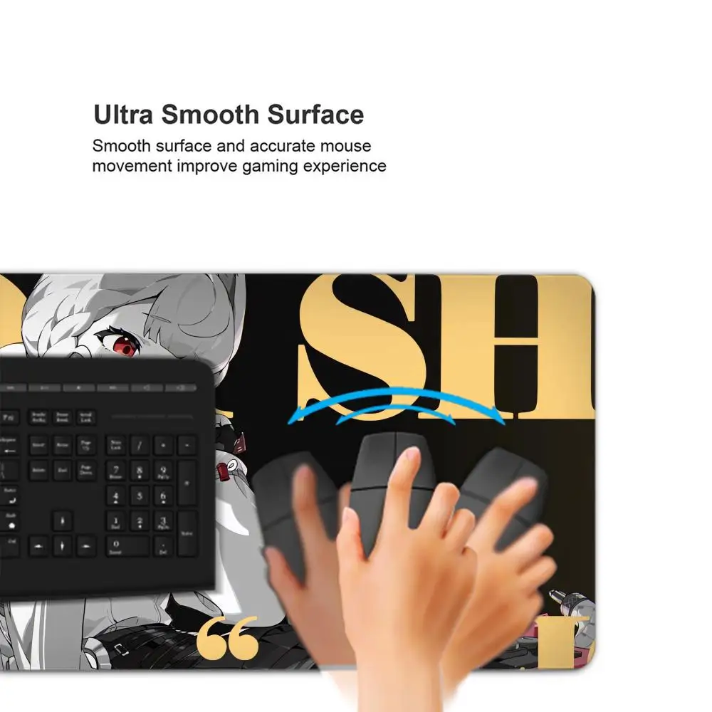 Zenless Zone Zero Yixuan Ukinami Yuzuha Alice Anime Girl Mousepad HD Printing Computer Mouse Pad Alas Mouse Gaming Besar