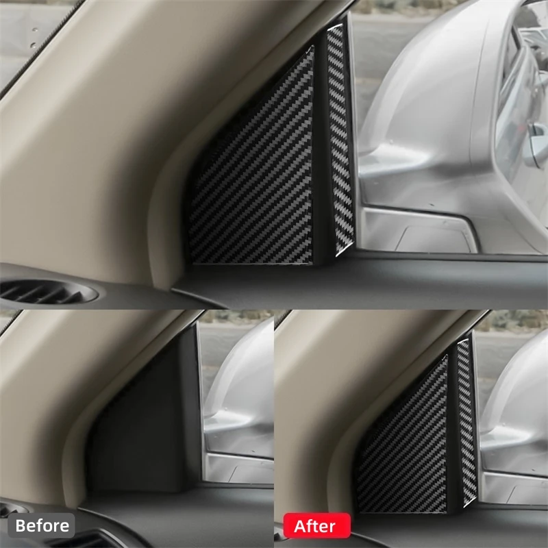 For Honda CRV CR-V 2007 2008 2009 2010 2011 Accessories Carbon Fiber Interior Car Door A-pillar Decorative Sticker Cover Trim - Image 5