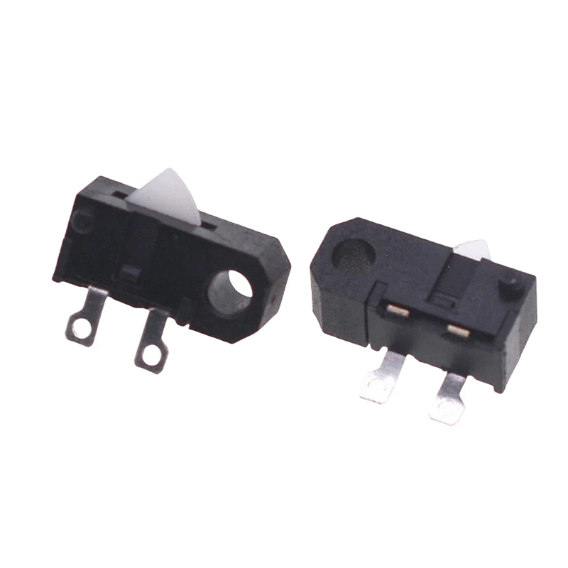 10Pcs KFC-V-204F 2 Pin Limit Switch Reverse Game Flashing Door Reset Inching Detection Key Connector