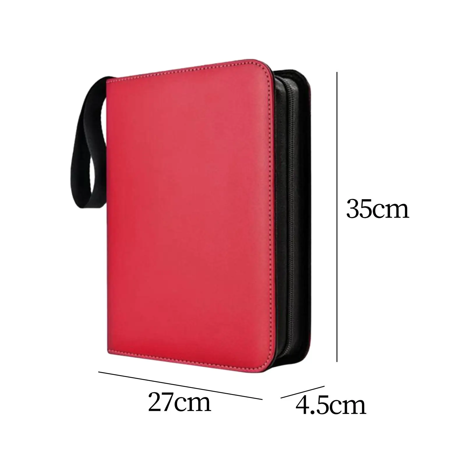 9 Pockets Photocard Binder Gathering Card Toy Portable Sturdy Zip Card Book Collector Album Folder for Album TCG Hobbies