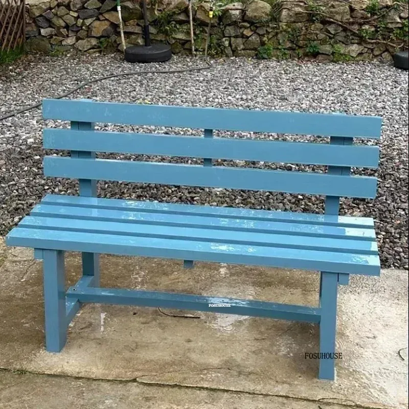 

Уличные садовые стулья, антисептическая деревянная скамейка, двор, вилла, стулья со спинкой для отдыха, уличная мебель, домашний балкон, длинные стулья