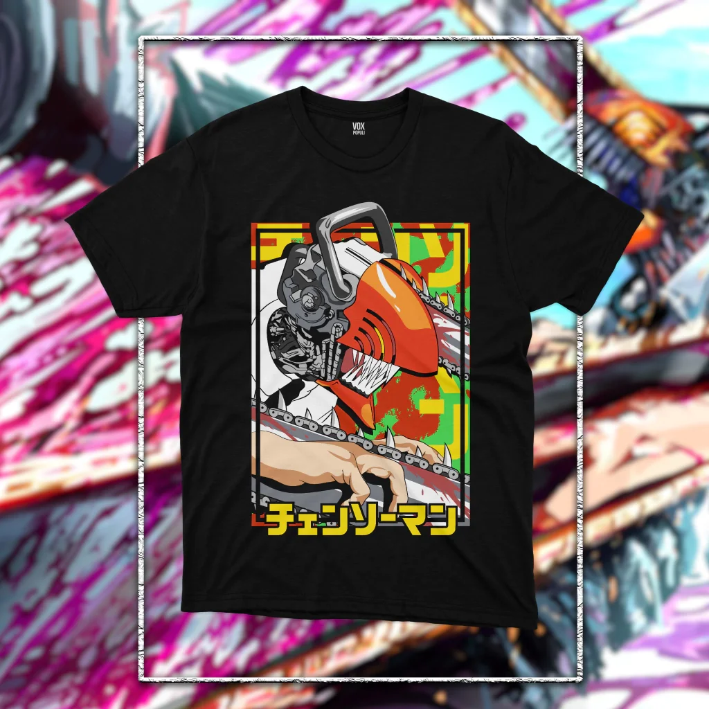

DENJI CHAINSAW T-Shirt Anime Manga Gifts Tee Sweater Hoodies Shirt All Size