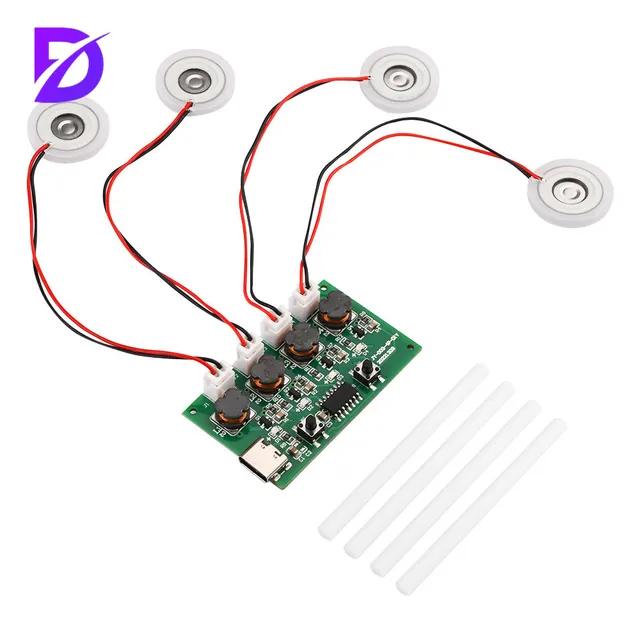 Nowy dysk atomizacyjny 5V moduł USB nawilżacz atomizacji płytki drukowanej moduł atomizacji dla rodziny domowej