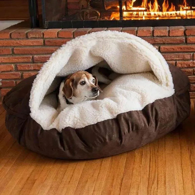 Removable Washable Pet House Slippers Design Kennel Cushion Comfortable Pet Nest Dog Cat Bed Sofa Pet Nest