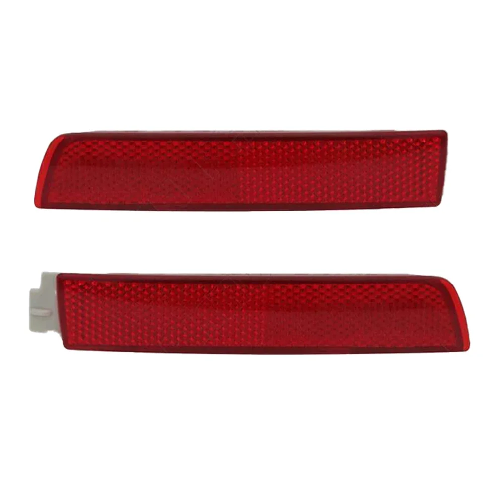 

Road Safety Vehicle Maintenance 15.2*2.2*4.5cm Rear Bumper Reflector Light Car Reflector Light Polished Finish