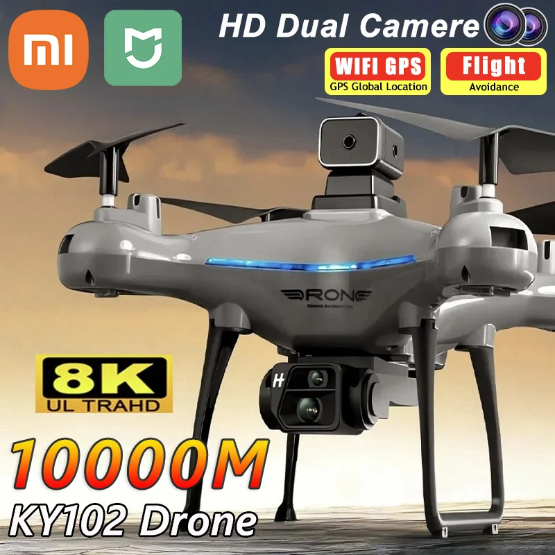 Xiaomi MIJIA KY102 Drone 8K Professional Dual Camera Aerial Photography Obstacle Avoidance Optical Flow Aerial Drone RC 10000M