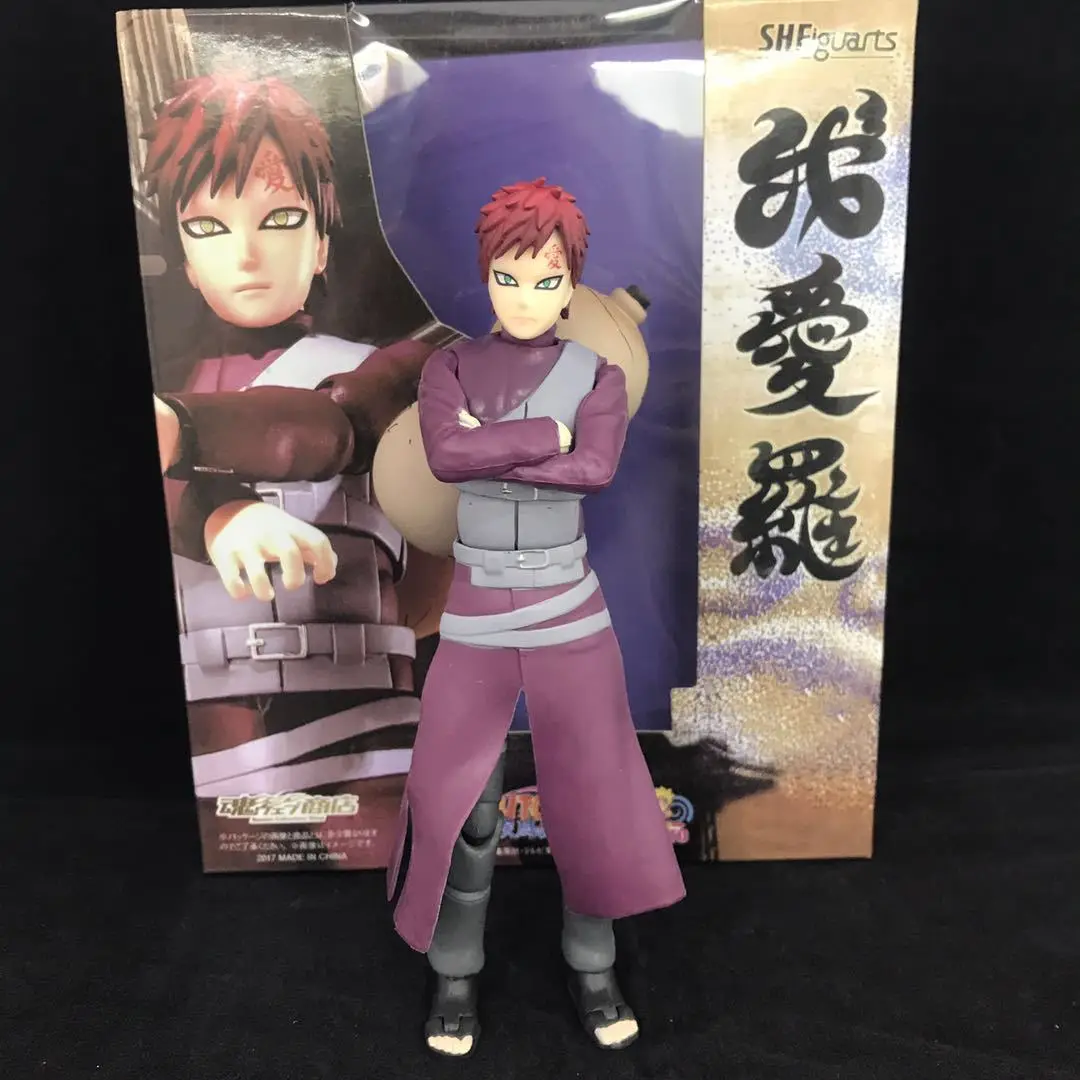 Figuras de acción de anime de 15 cm: Gaara, Kakashi, Uzumaki, Boruto, Uchiha Madara, Sasuke. Juguetes modelo para decoración del hogar, habitación o coche. Regalo.