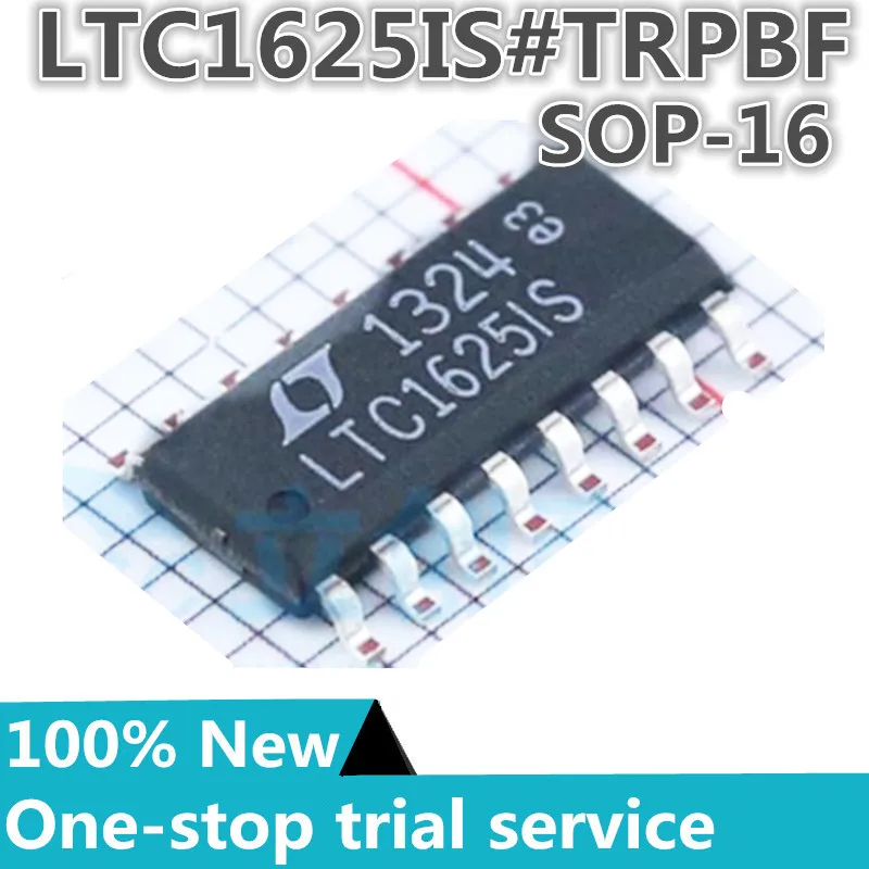 

2-100PCS %New original LTC1625IS LTC1625IS#TRPBF package SOP16 Boost type 150kHz DC-DC control chip IC