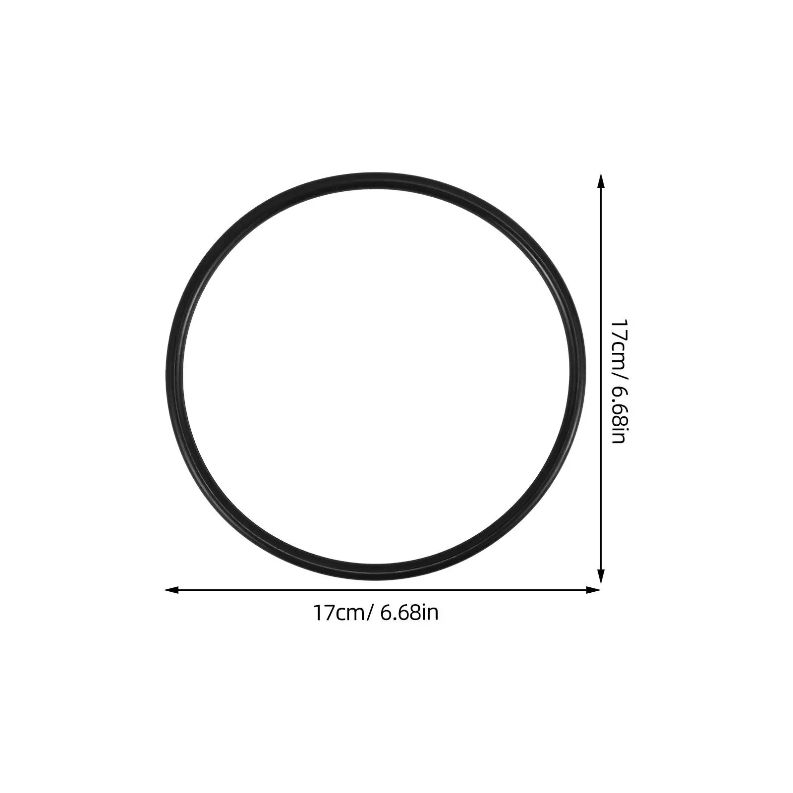 

2 Pcs Pool Filter Sealing Ring Component Rings Rubber Swimming Pools Part Sealers