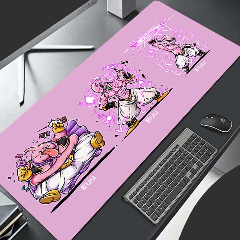 Alfombrilla de ratón DBZ d-dragon Ball Majin Buu, accesorios de juegos de Anime, alfombrilla de ratón para PC, teclado completo para ordenador, alfombrilla de escritorio, alfombrilla de mesa Varmilo
