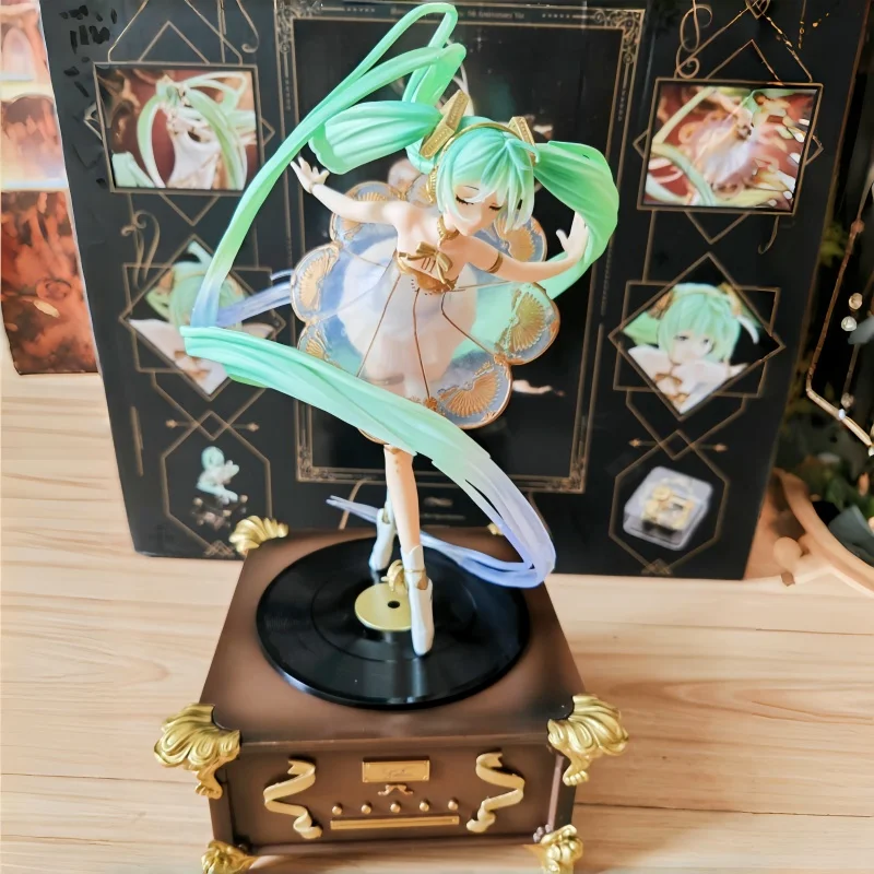 

Sanmu 5th Anniversary Commemorative Edition Symphony Phonograph 30cm Statue Model Series Doll Figure Decor Collection Toy Gift