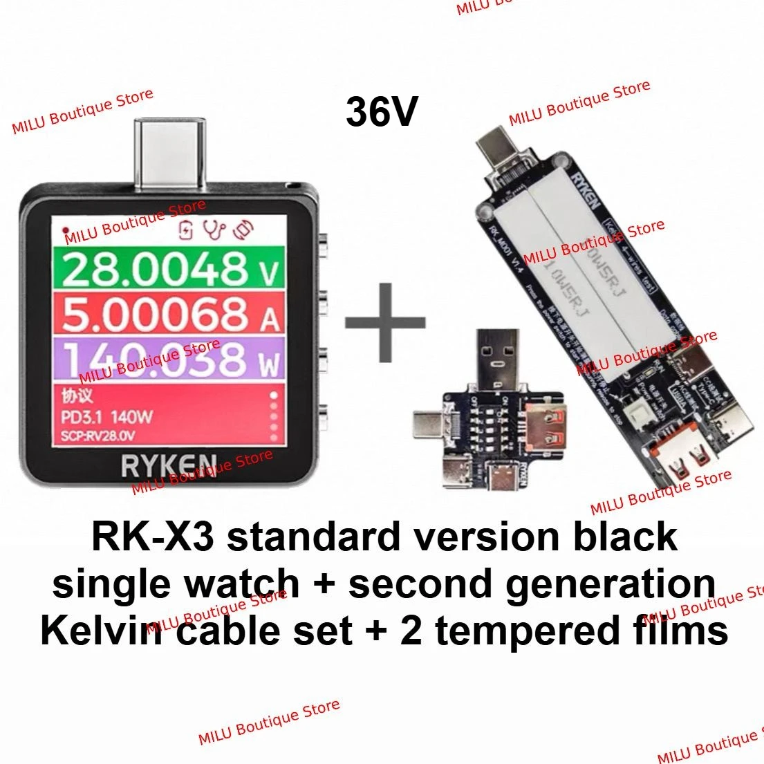 جهاز اختبار مقياس التيار الكهربائي RK-X3، جهاز اختبار متعدد الوظائف #5