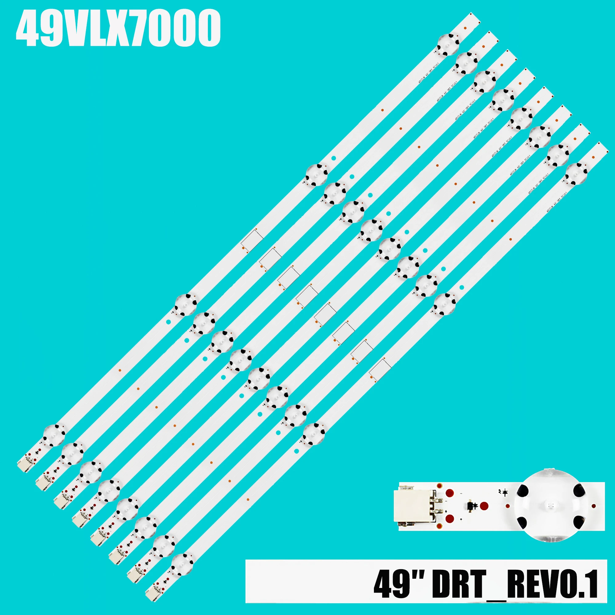 Светодиодная лента для 49VLX7810BP 49VLX7710 49 VLX7730 SP 49VLX7730 SP 49VLX7000 49GUB8765 49 GUB 8765 49GUB8767 49VLX7730BP
