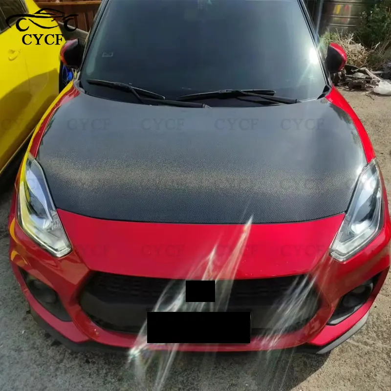 For Suzuki Swift Sport ZC33S 2017-2022 Carbon Fiber Hood Car Hood Conversion Accessories Car Styling Car Accessories