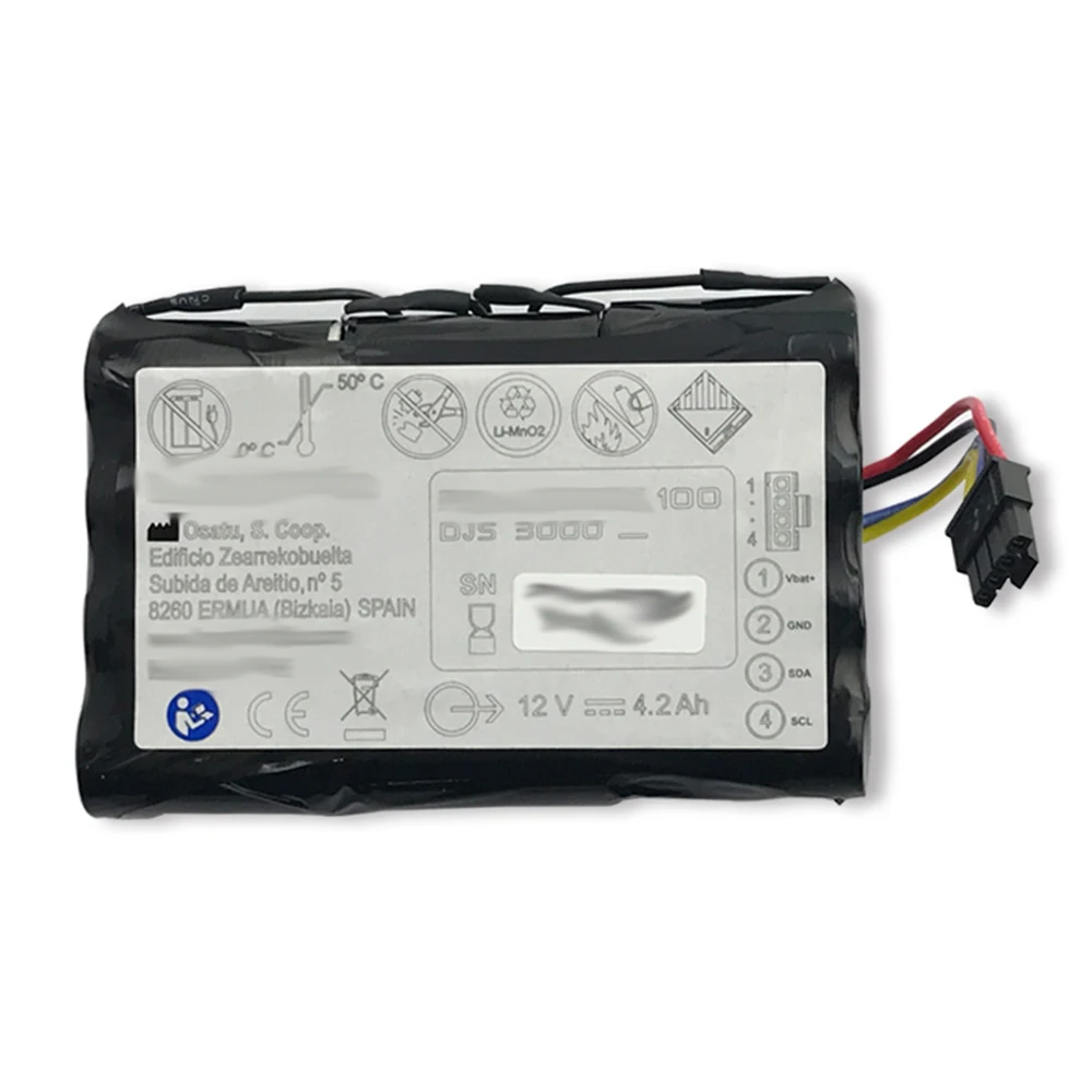 Original Be xen cardio for REANIBEX 100 DJS 3000 Defibrillator battery 12V 4.2Ah Li-Ion Battery