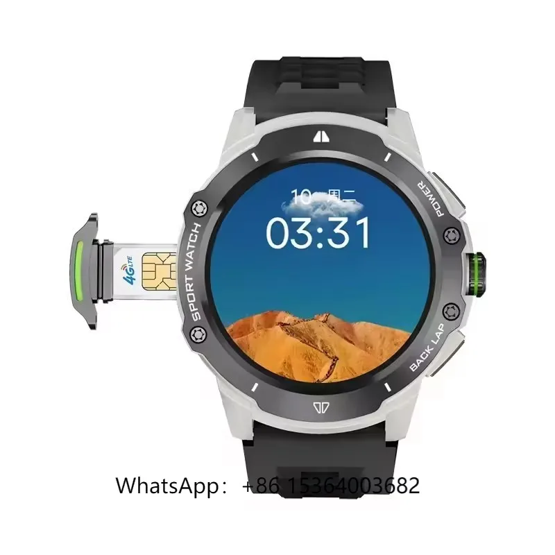 

2024 Fashion Smart Watch Relojes Intelligent KB08 with 4G Wifi Gps Android Touch Screen