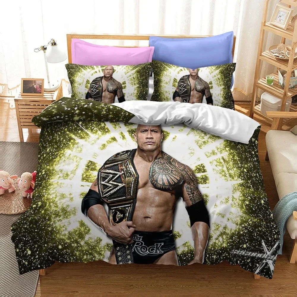 

Wrestling Gladiators Bedding Set For Bedroom Soft Modern Bedspreads Comefortable Kids Duvet Cover Quilt Cover And Pillowcase