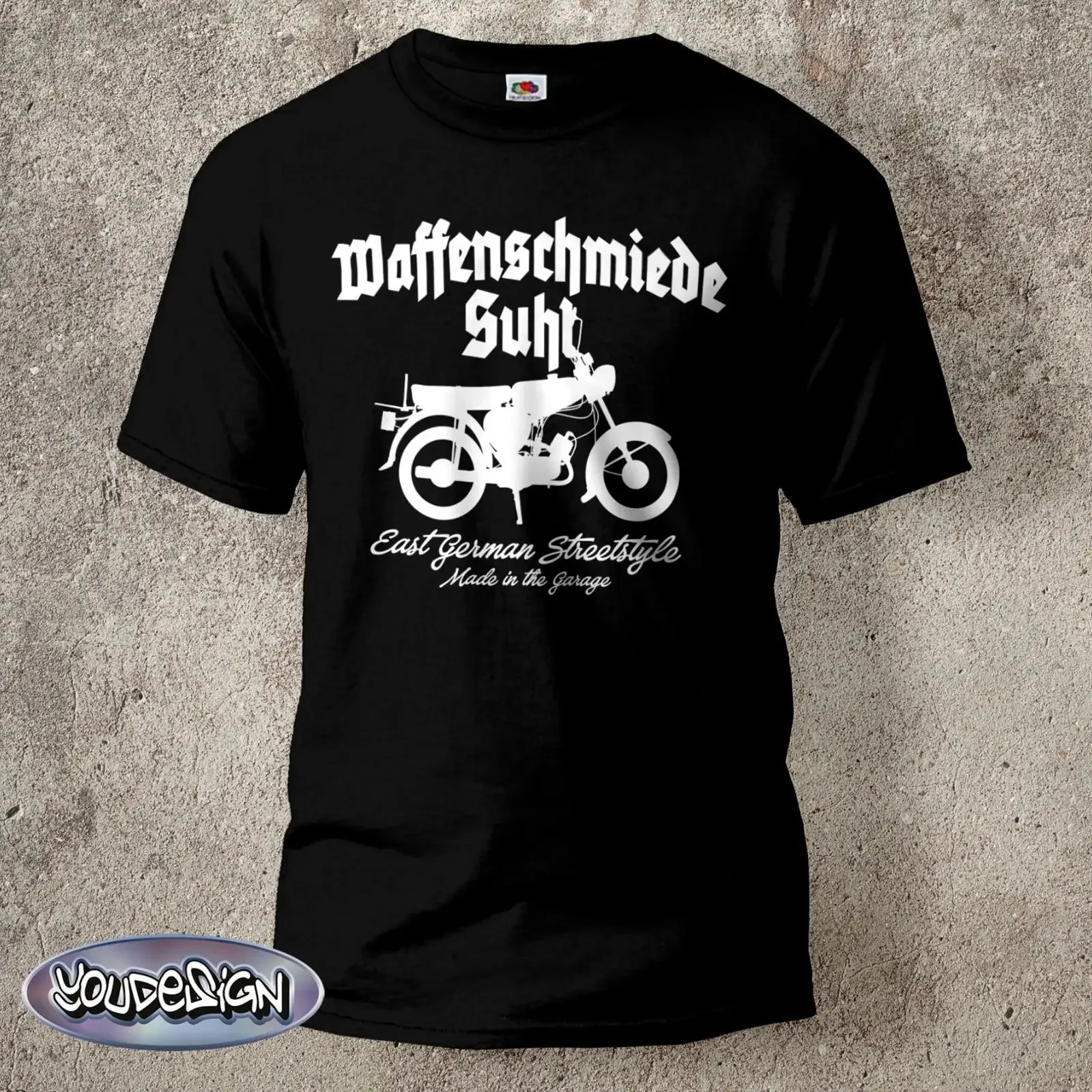 Camiseta Waffenschmiede Suhl DDR Ossi Ostalgie Retro Simme Garage S 5XL vintage, ropa de diseñador con efecto lavado, moda urbana
