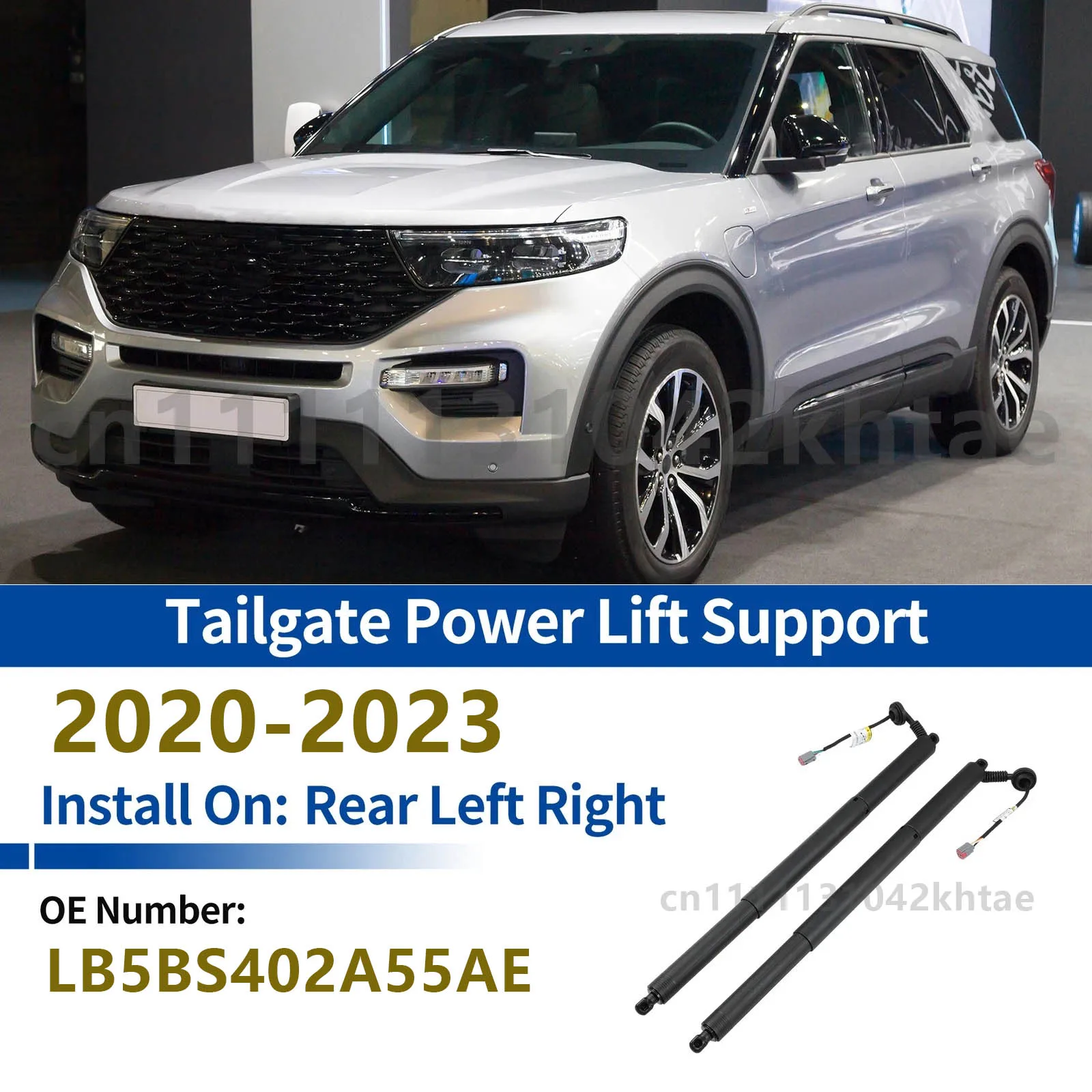 For 2020-2023 Ford Explorer U625 Tailgate Support Rod Rear Tailgate Strut Electric Support Struts LB5BS402A55AE GB5Z14B351A
