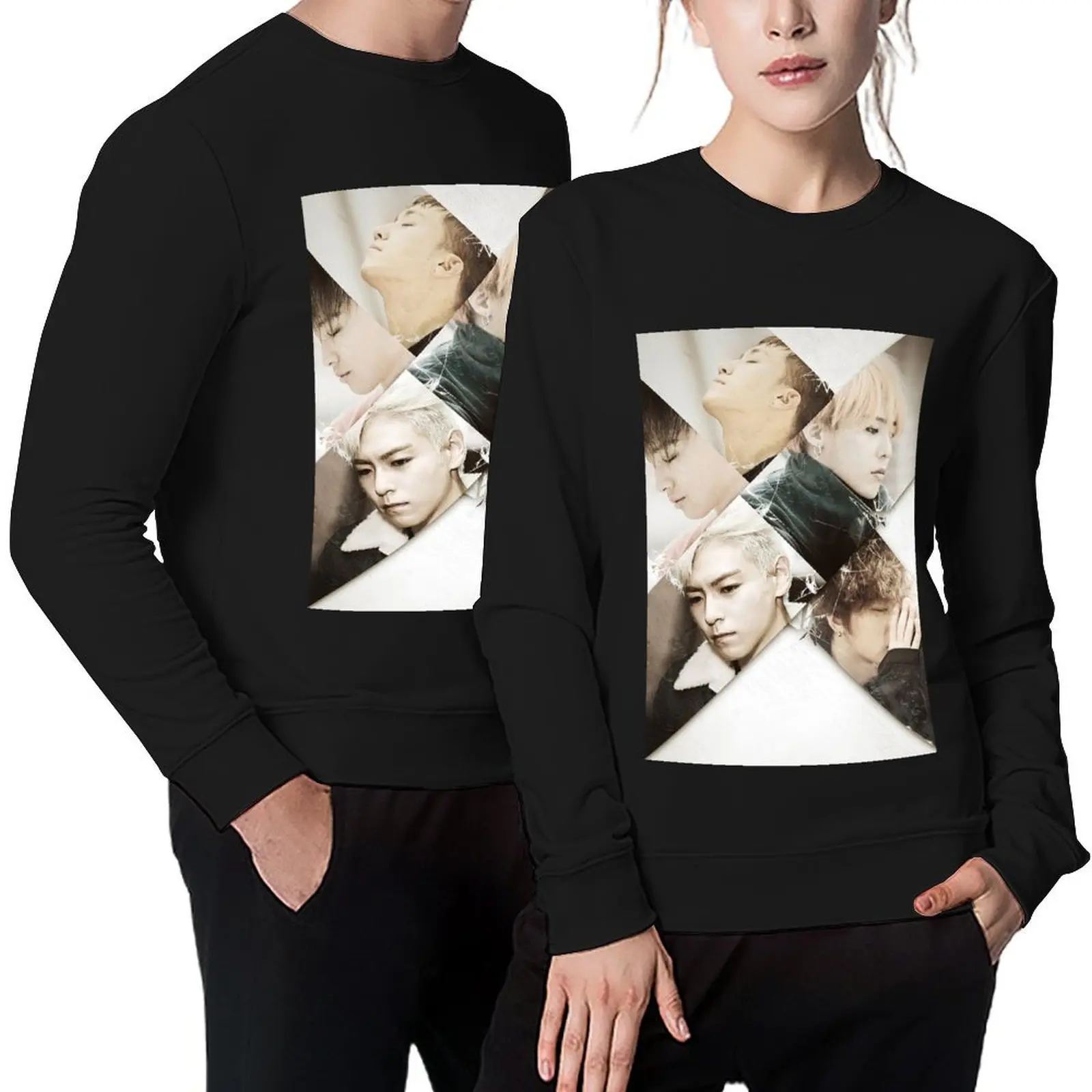

BigBang Kpop If You Pullover anime clothes aesthetic clothing clothes for men men's sweat-shirt new sweatshirts