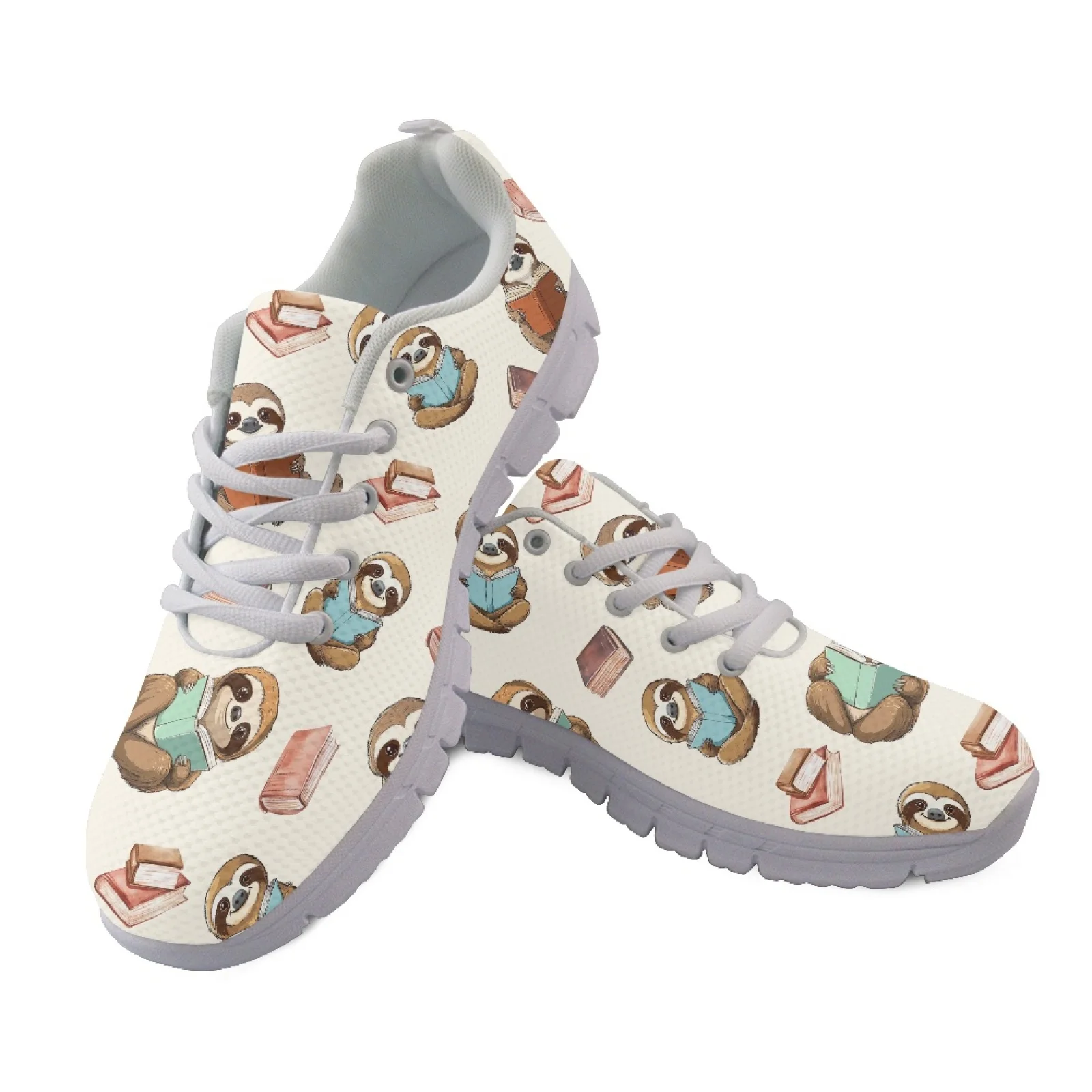 Coloranimal Colorful Dinosaur Breathable Trainers Footwear Women Running Shoes Tennis Shoes for Womens Ladies