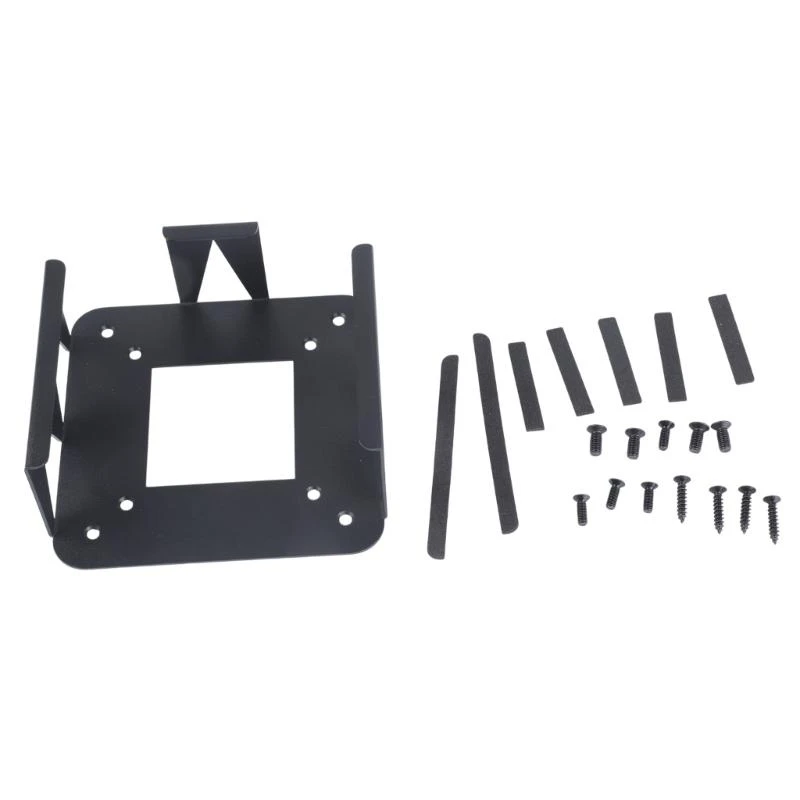 Efficient Metal Mount Wall/Under Desk Mount Bracket for Mini Desktop Computer Display for Designers and Programmers