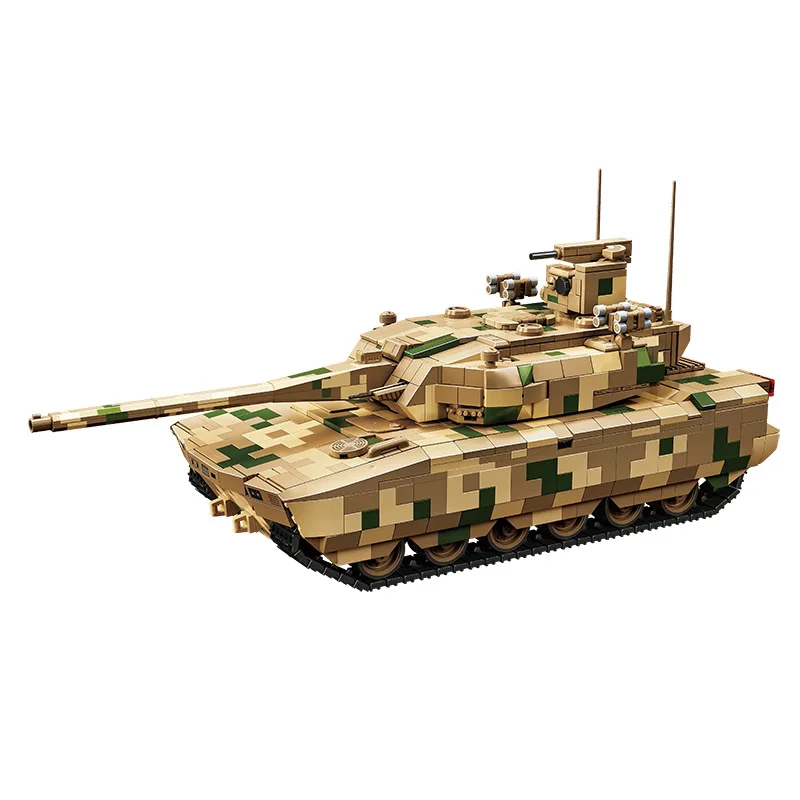 

В НАЛИЧИИ: Конструктор MOC WW2 Военный танк ZTZ100, Сборная модель из кирпичиков, Игрушки для детей, Подарочный набор на День рождения