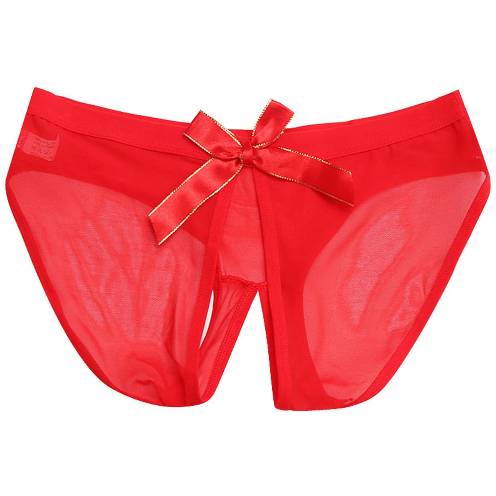 ملخصات النساء سراويل Crotchless منظور سلس الملابس الداخلية النسائية الدانتيل الملابس الداخلية جوفاء اليابانية منخفضة الخصر