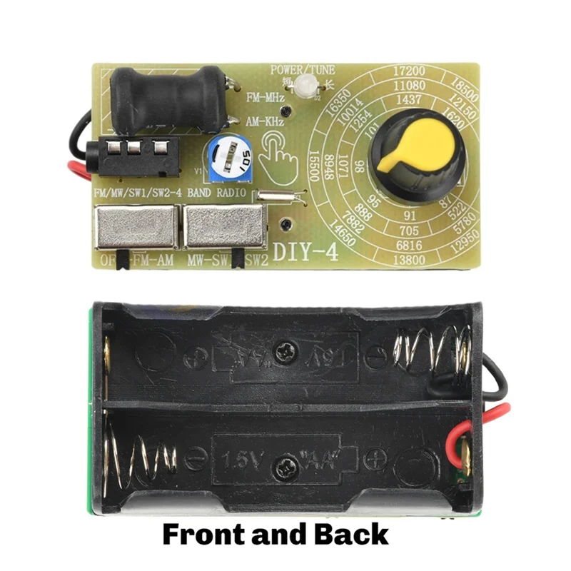 【أكثر ذهبًا! 】FM/FM/MW/SW متعدد الموجات سماعة راديو وحدة تعديل التردد PCB لوحة دوائر كهربائية موجة متوسطة موجة قصيرة لتقوم بها بنفسك