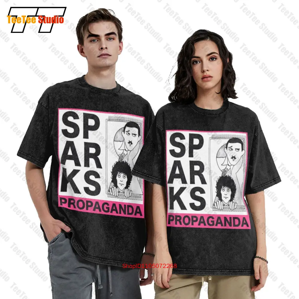 

Винтажная футболка Sparks Band Art Pop Rock Glam MKCJ