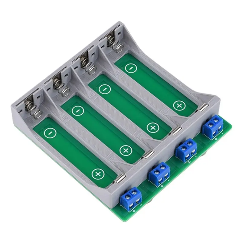 For 4-Way For 21700 Battery Capacity Internal Resistance Tester Module 21700 Battery Base Kit DIY 4-Way Battery Test Socket