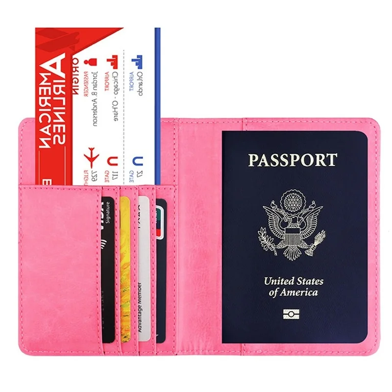 Australia Travel Passport Cover Wallet Unisex Business Multifunction Credit Card Purse Organizer Case