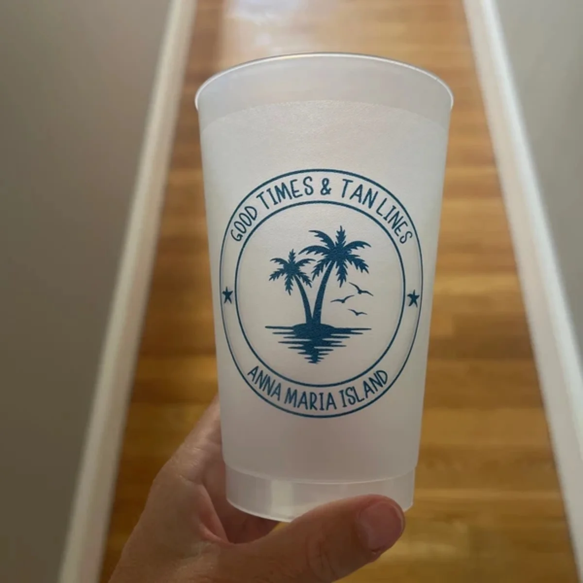 10/50 Frosted Cups, Shatterproof Cups, Frost Flex Cups, Frosted Plastic Cups, Personalized Frosted Cups, Custom Frosted Cups, 22