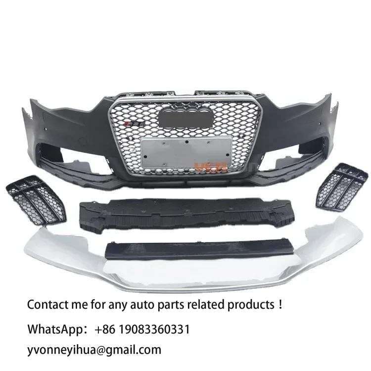 

B85 RS5 Front Bumper for Audi A5 S5 RS5 Style Auto Modified Body Kit 2013 2014 2015