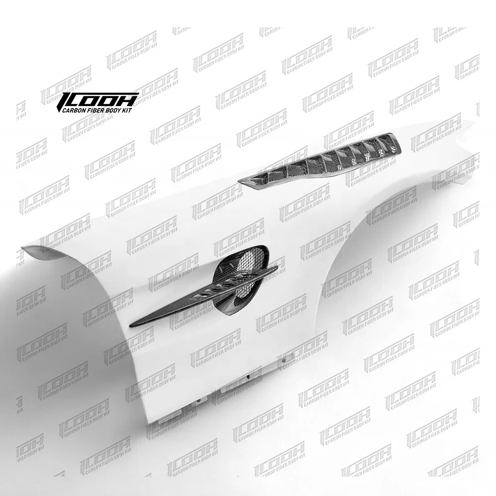 

ICOOH Racing GTP PRO Style Half FRP Carbon Fiber Fibre Front Fender For Mercedes-benz AMG GT GTC GTS Car Parts