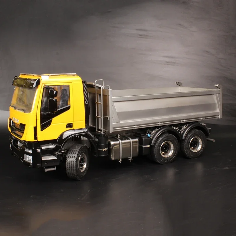 

In Stock 1/14 6X6 RC Dump Truck with Differential Lock Remote Control Truck Model Toy Car Gift