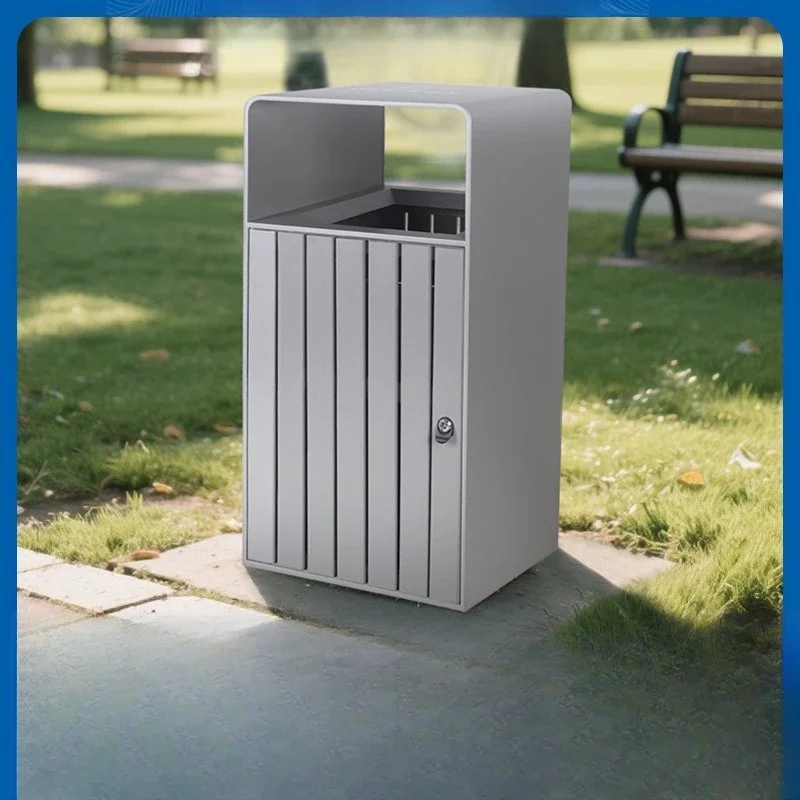 Classification Dumpster Stainless Steel Outdoor Peel Bin Public Area Park Scenic Area Residential Area Trash