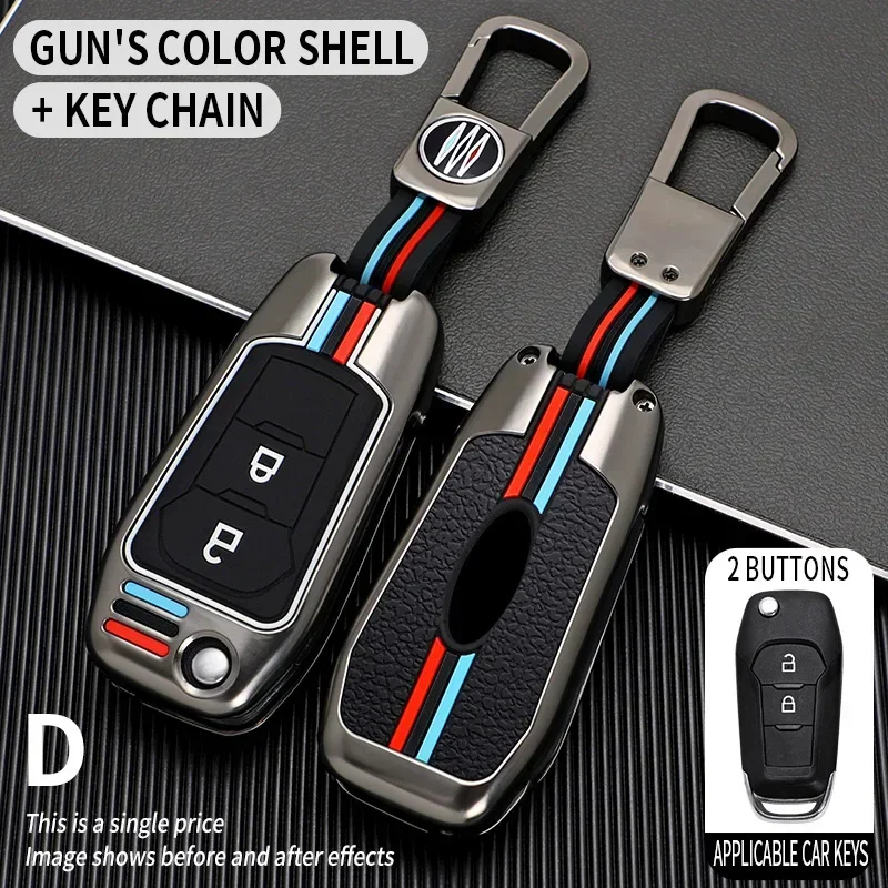 Case Car Key Cover For Ford Fusion Escort Mondeo Mk3 Mk4 Ranger 2008 2009 2010 2011 2012 2013 Covers Accessories Car-Styling