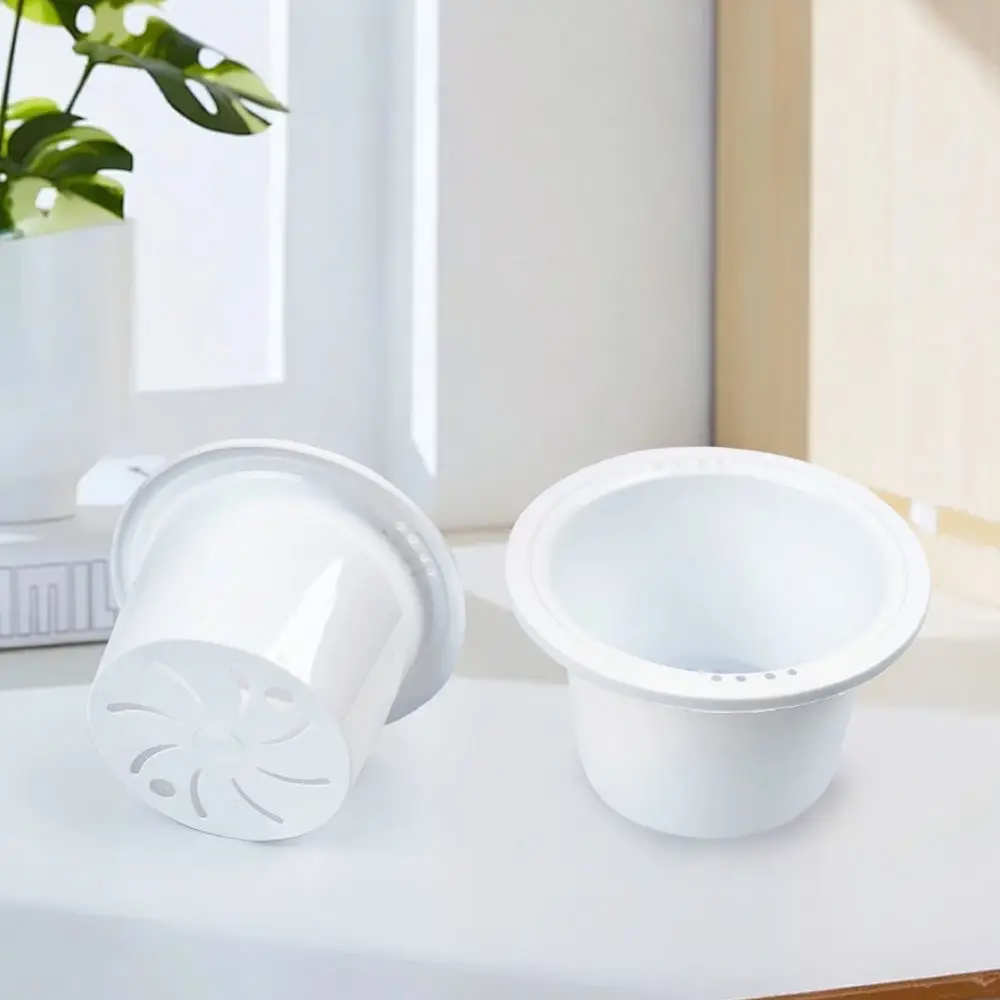 Nordic Modern Clear Planter Pot Automatic Watering Minimalist Style Plastic Container For Indoor Succulents Flowers Home