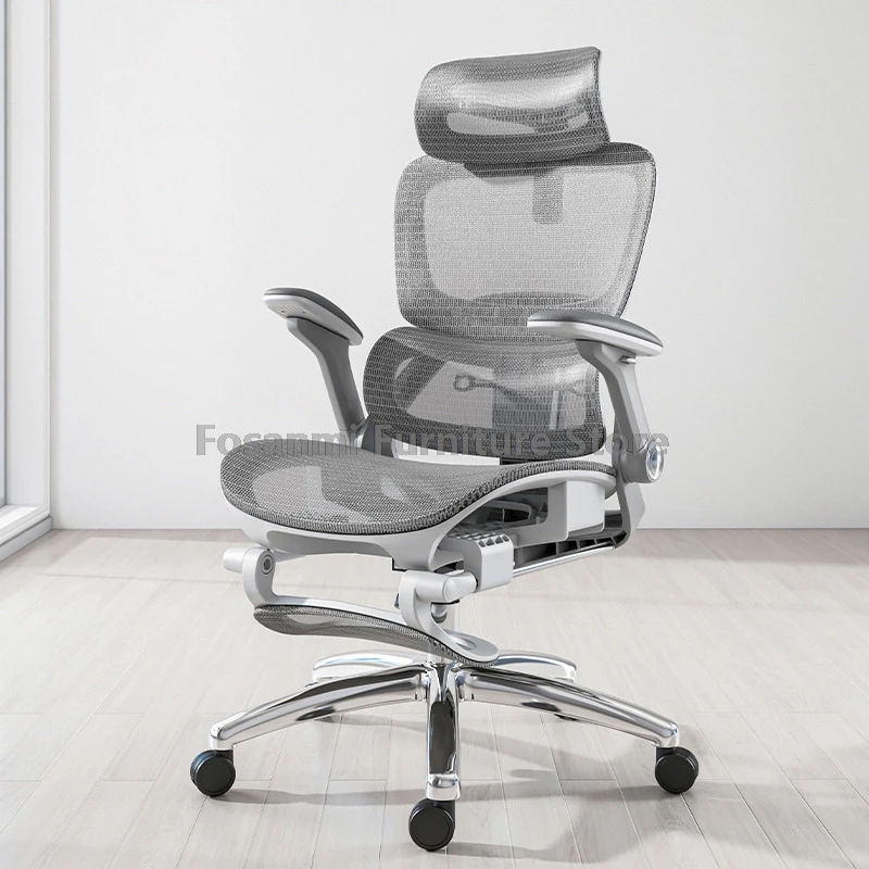 

Multi-Functional Adjustable Mesh Chair Ergonomic Reclining Office PC Chair with Lumbar Support Home Desk Computer Gaming Chairs