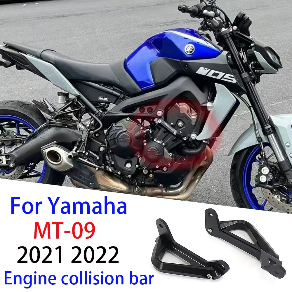 

2021 2022 For Yamaha MT-09 MT09 MT 09 SP Motorcyle Side Engine Guard Crash Tank Bar Bumper Fairing Frame Protector TRACER 9 GT