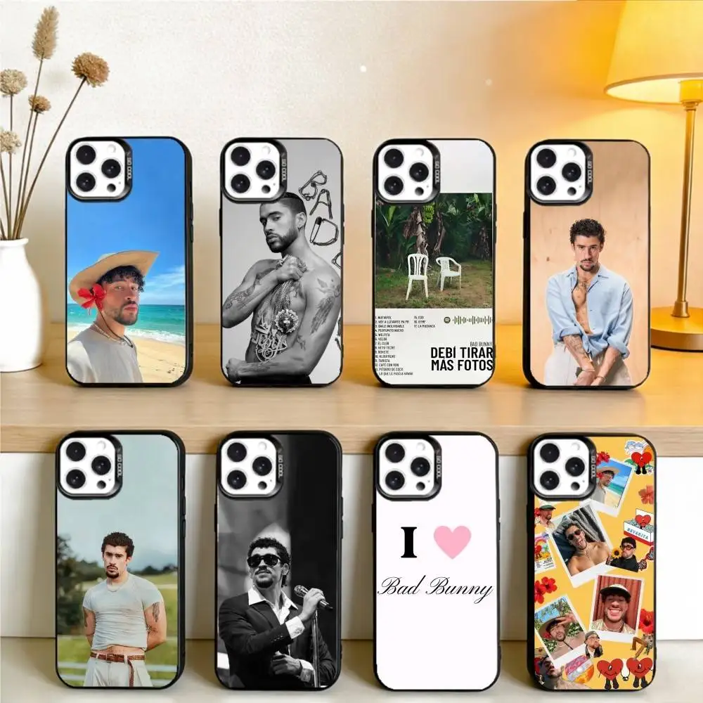 

Singer B-Bad B-Bunny DTMF Phone Case For IPhone 16 17 15 14 12 13 Pro Max Black Color Shockproof Cover