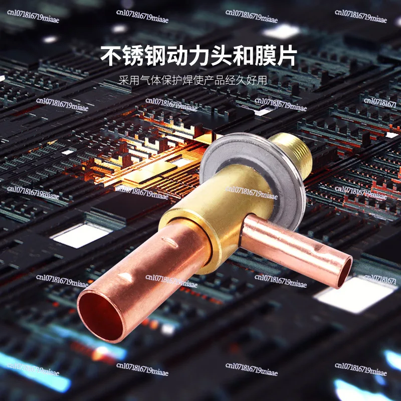 Automatic Expansion Valve Refrigeration Energy Control Valve Hot Air Bypass Constant Pressure Expansion Low