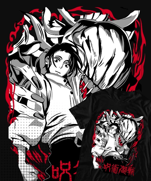 T-shirt for Anime Jujutsu Kaisen 0: Yuta Okkotsu Rika Orimoto 2