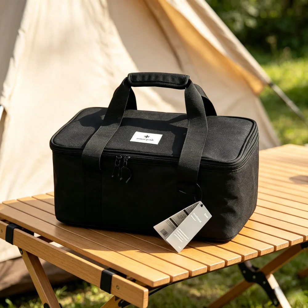 Snow Peak Outdoor Camping Tragbare Aufbewahrungsbox Organizer Handtasche Große Kapazität Picknick Reise Kofferraum Outdoor-Ausrüstungsbehälter