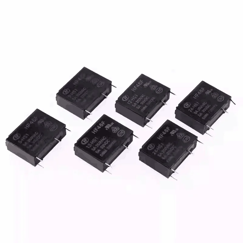 5Pcs Relays Hf46F- …