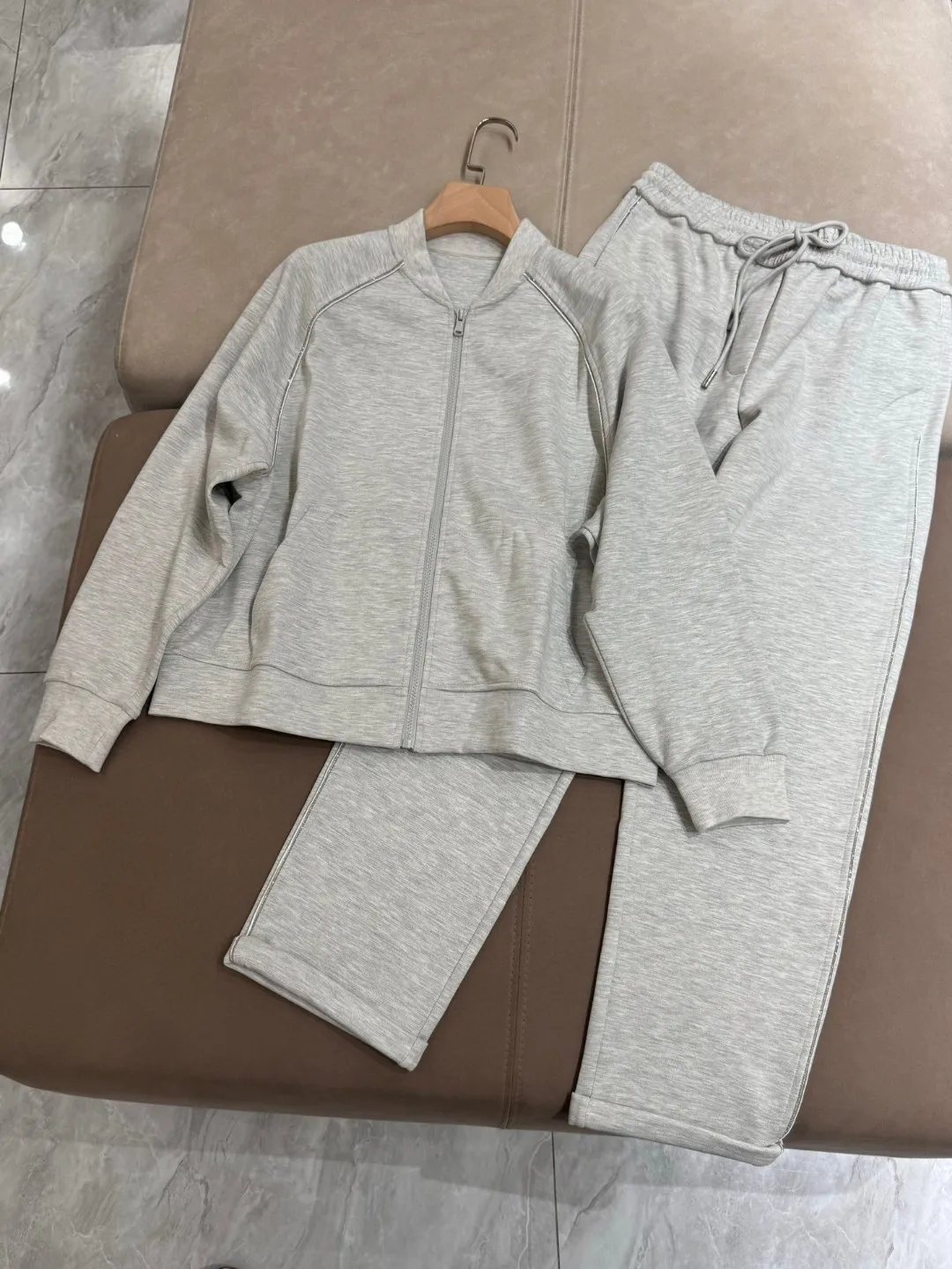 Autumn sporty and casual comfortable set of clothes